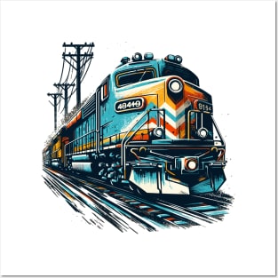 Locomotive Posters and Art